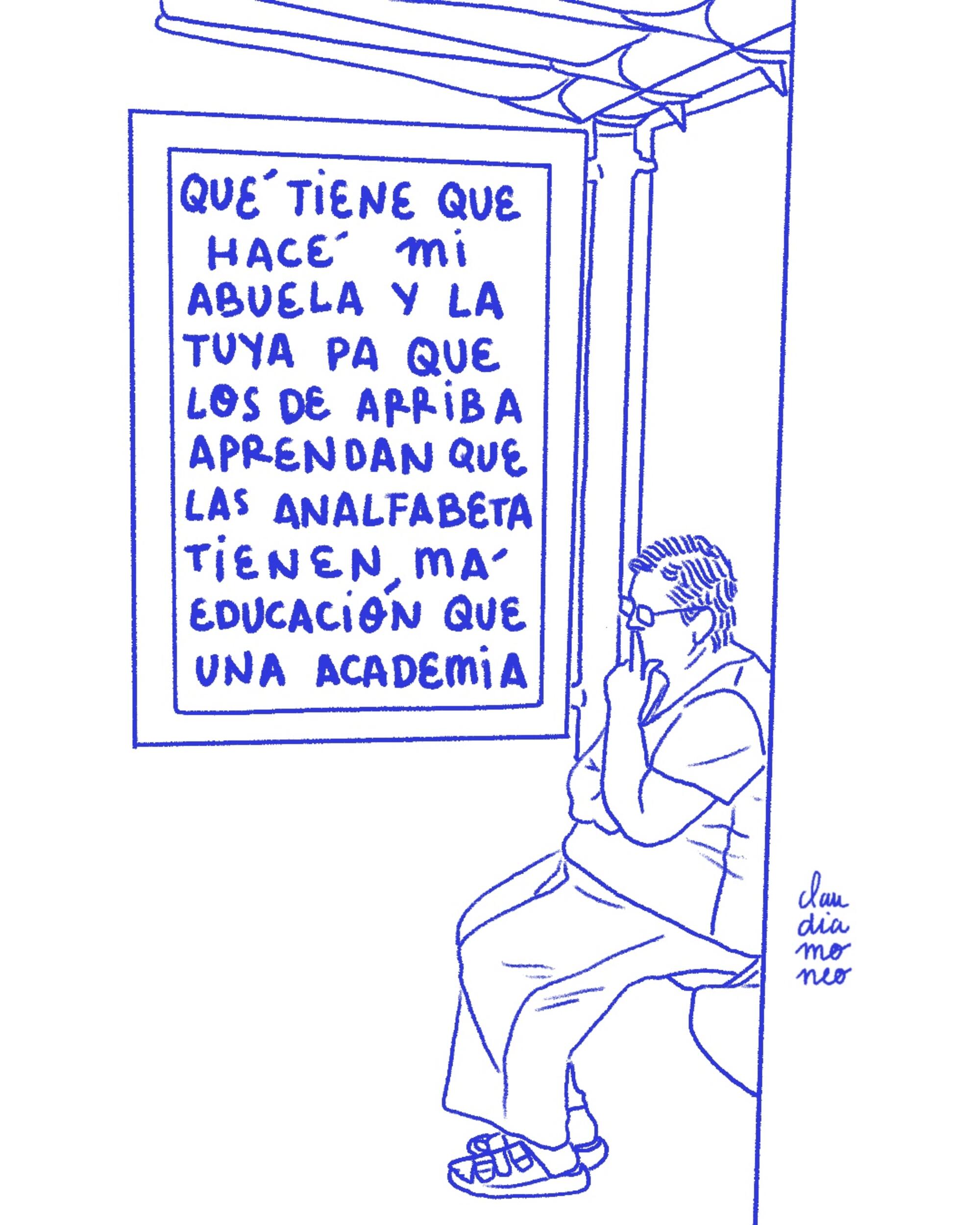 Viñeta Claudia mayores
